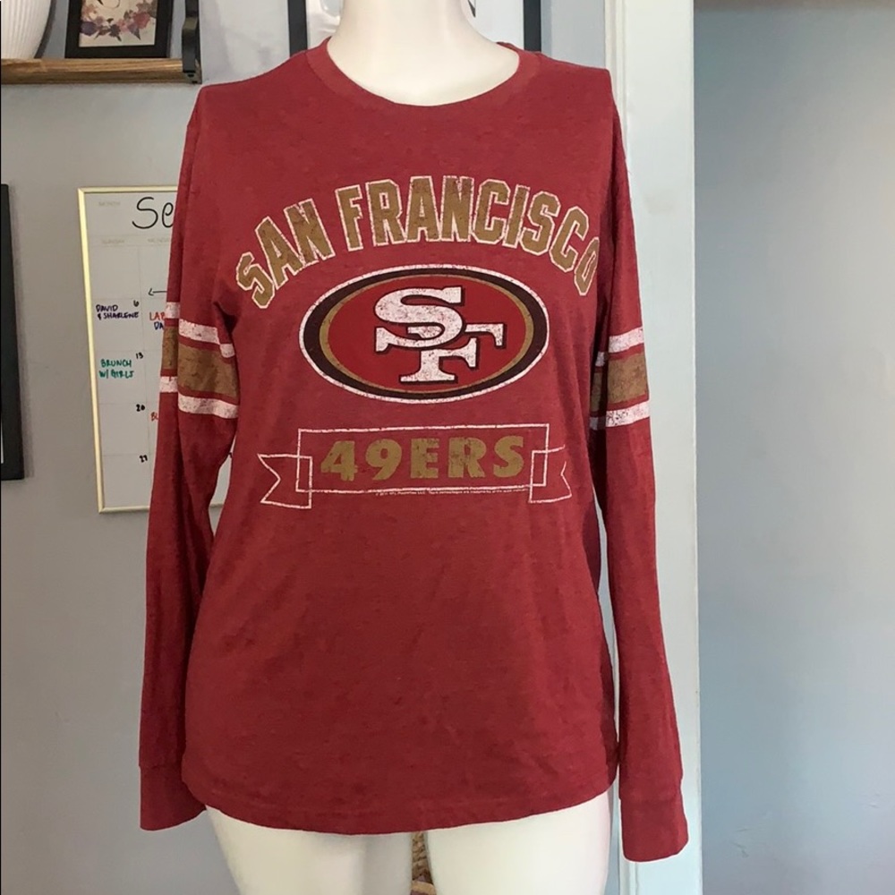 Long sleeve 49ers tshirt
